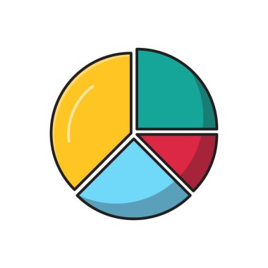 grafik vektör çizgisi düz simgesi