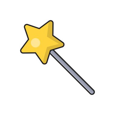 çubuk vektör çizgisi düz simgesi