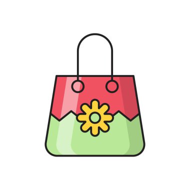 mevcut vektör çizgisi düz simgesi