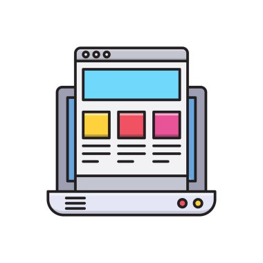 şabloncu satır renk simgesi