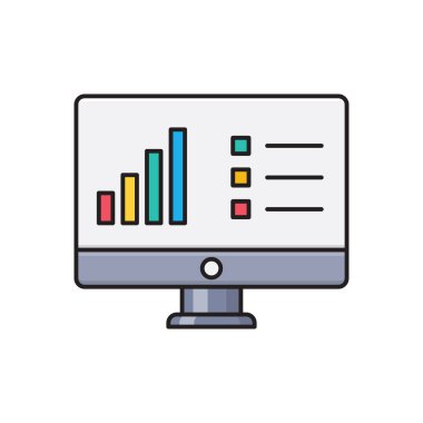 grafik vektör çizgisi renk simgesi
