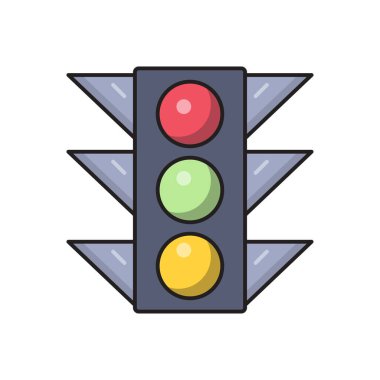 ışık vektörü renk simgesi