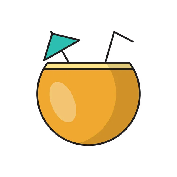 果汁矢量平面图标 — 图库矢量图片