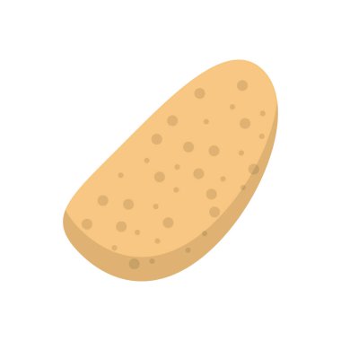 sebze vektörü düz renk simgesi