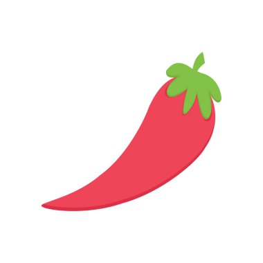 kırmızı vektör düz renk simgesi