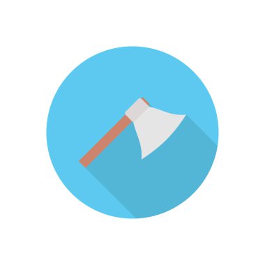 Daire şeklindeki düz simgeyi kes