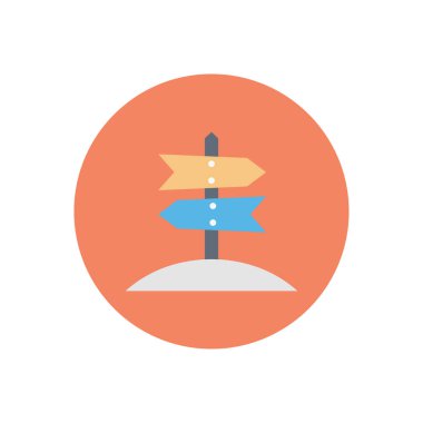 tahta vektör dairesi düz simgesi