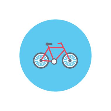 döngü vektör dairesi düz simgesi