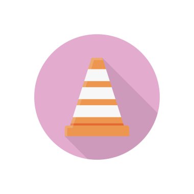 Daire şeklindeki düz simgeyi durdur