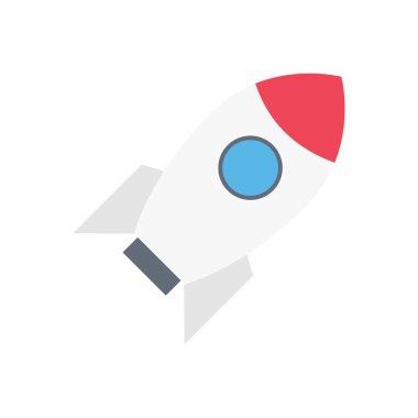 başlangıç vektörü düz renk simgesi