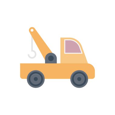 Yapı vektörü düz renk simgesi