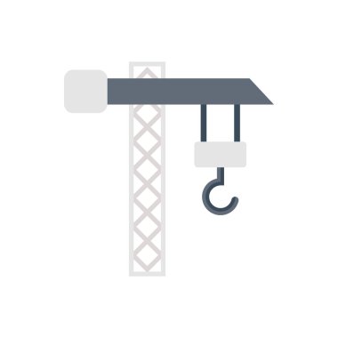 kanca vektör düz renk simgesi