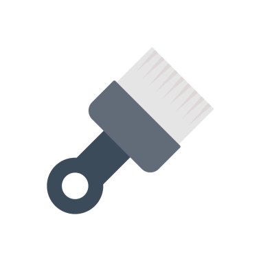 boya vektörü düz renk simgesi