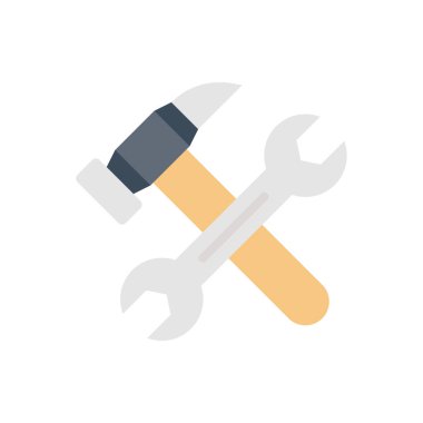 vektör düz renk simgesini düzelt