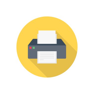 Daire gölgesi simgesini yazdır