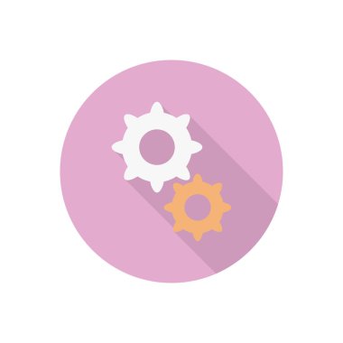 Daire gölgesi düz simgesini yapılandır