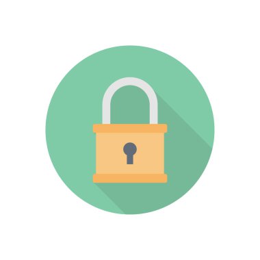 özel daire gölge düz simgesi