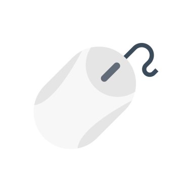 imleç vektörü düz renk simgesi