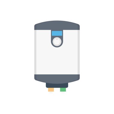 aygıt vektörü düz renk simgesi