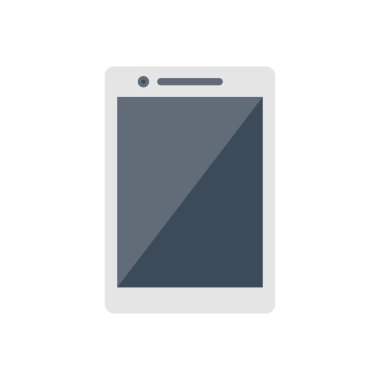 mobil vektör düz renk simgesi