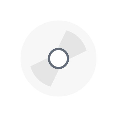 DVD vektör düz renk simgesi