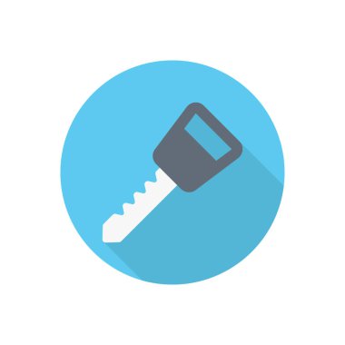 Çember gölge düz simgesini kilitle