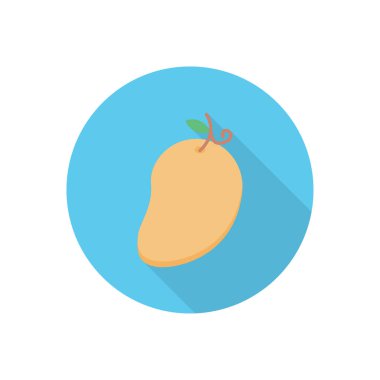 meyve çemberi gölge düz simgesi