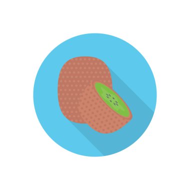 meyve çemberi gölge düz simgesi