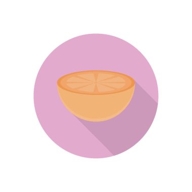 dilim halka gölge düz simge