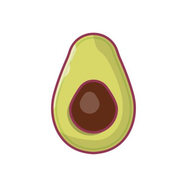 meyve vektörü düz renk simgesi