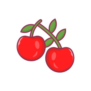 Böğürtlen vektörü düz renk simgesi