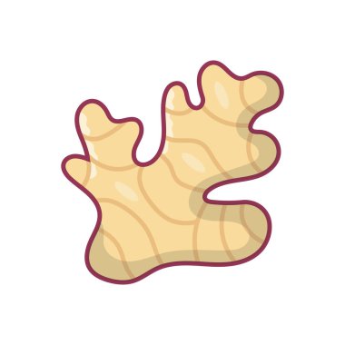 sebze vektörü düz renk simgesi