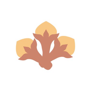 yemek vektörü düz renk simgesi