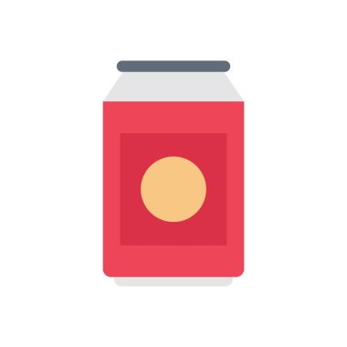 içecek vektörü düz renk simgesi