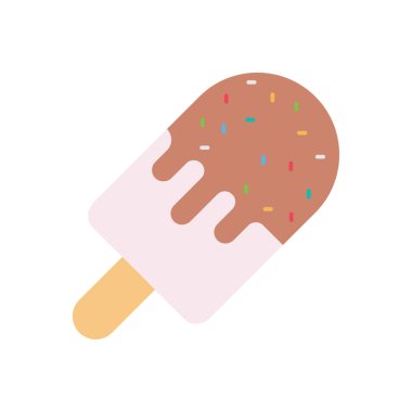 Lolipop vektör düz renk simgesi
