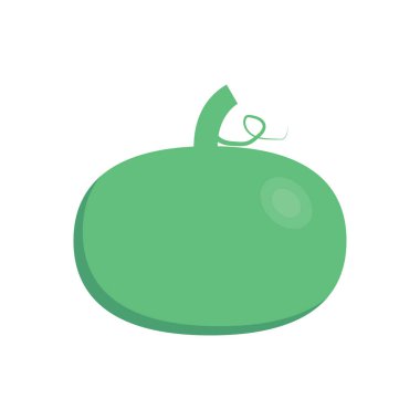 meyve vektörü düz renk simgesi