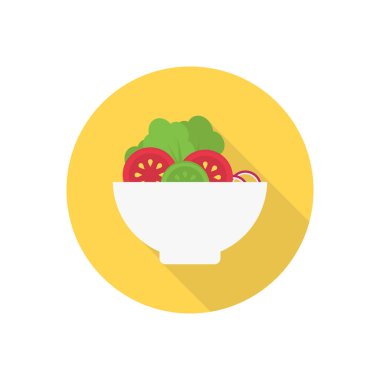 kase dairesi düz simge