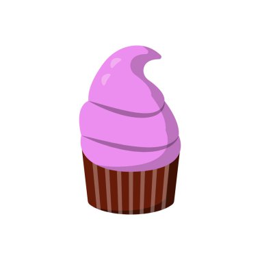 tatlılar vektör düz renk simgesi