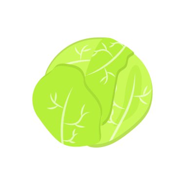 brokoli vektörü düz renk simgesi