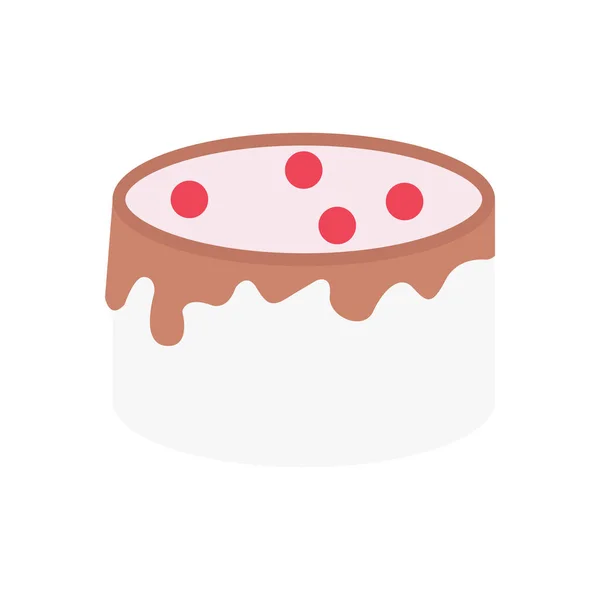 Pancake Vecteur Plat Icône Couleur — Image vectorielle