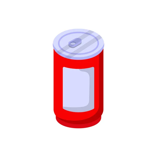 Energy Drink Vektor Flache Farbe Symbol — Stockvektor