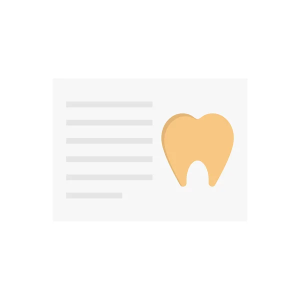 Vecteur Oral Icône Couleur Plate — Image vectorielle