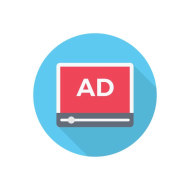 oyuncu çemberi gölge düz simgesi