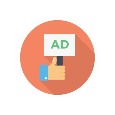 tahta çember gölge düz simgesi