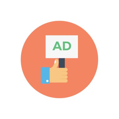 tahta vektör dairesi düz simgesi