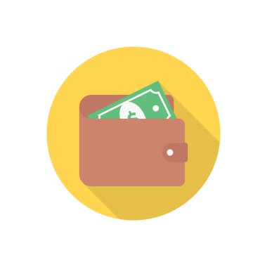 para çemberi gölge düz simgesi