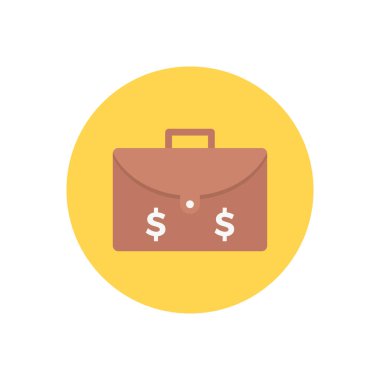 para vektör dairesi düz simgesi