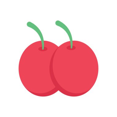 lezzetli vektör düz renk simgesi