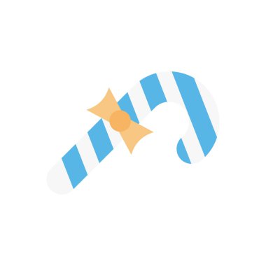 Şeker vektörü düz renk simgesi