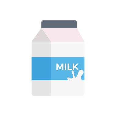 paket vektörü düz renk simgesi